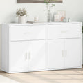 Sideboards 2 Stk. Weiß 60x31x70 cm Holzwerkstoff