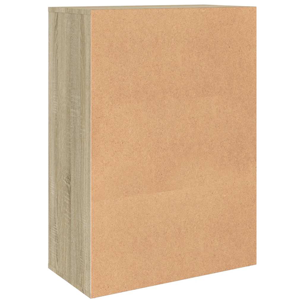 Sideboards 2 Stk. Sonoma-Eiche 60x31x84 cm Holzwerkstoff