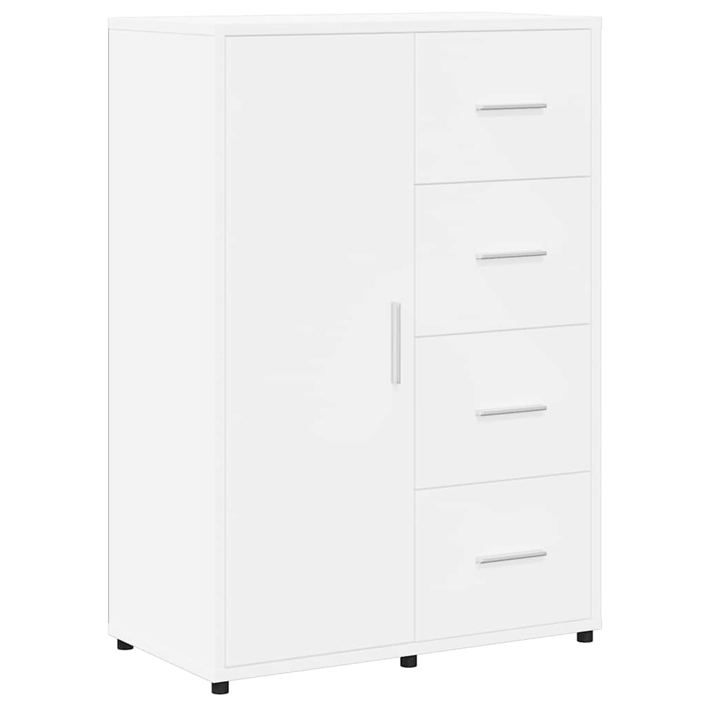 Sideboards 2 Stk. Weiß 60x31x84 cm Holzwerkstoff
