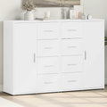 Sideboards 2 Stk. Weiß 60x31x84 cm Holzwerkstoff