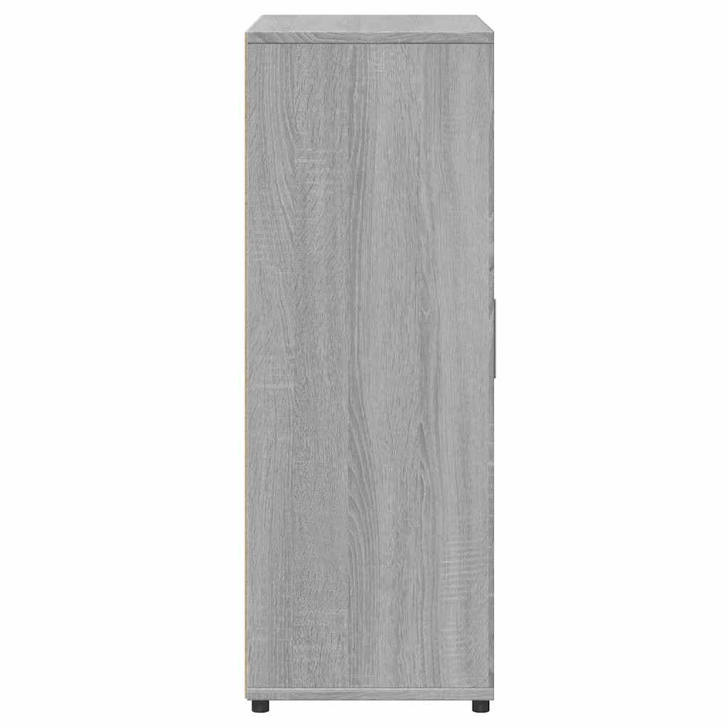 Sideboards 2 Stk. Grau Sonoma 60x31x84 cm Holzwerkstoff