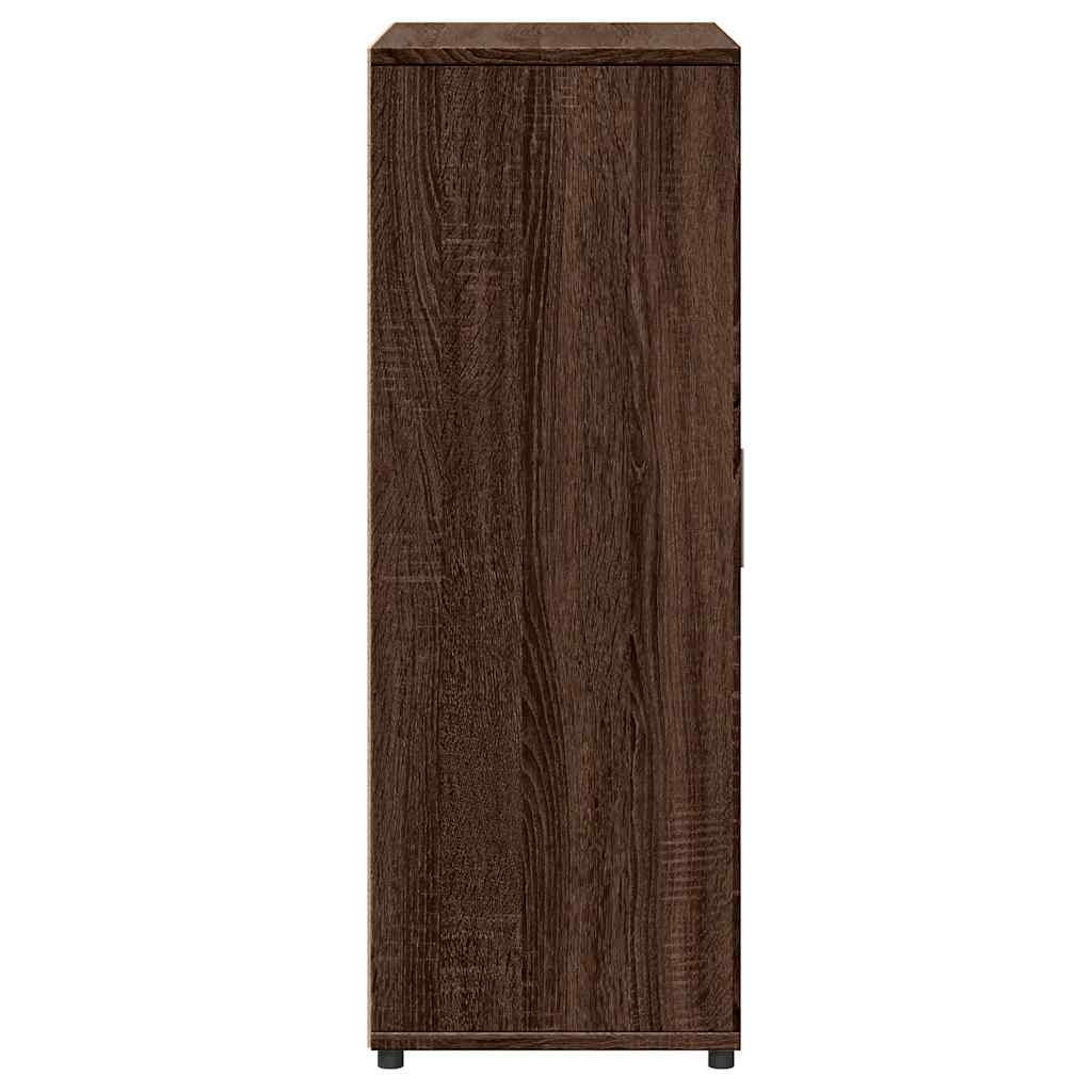 Sideboards 2 Stk. Braun Eichen-Optik 60x31x84 cm Holzwerkstoff