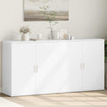 Sideboards 2 Stk. Weiß 79x38x80 cm Holzwerkstoff