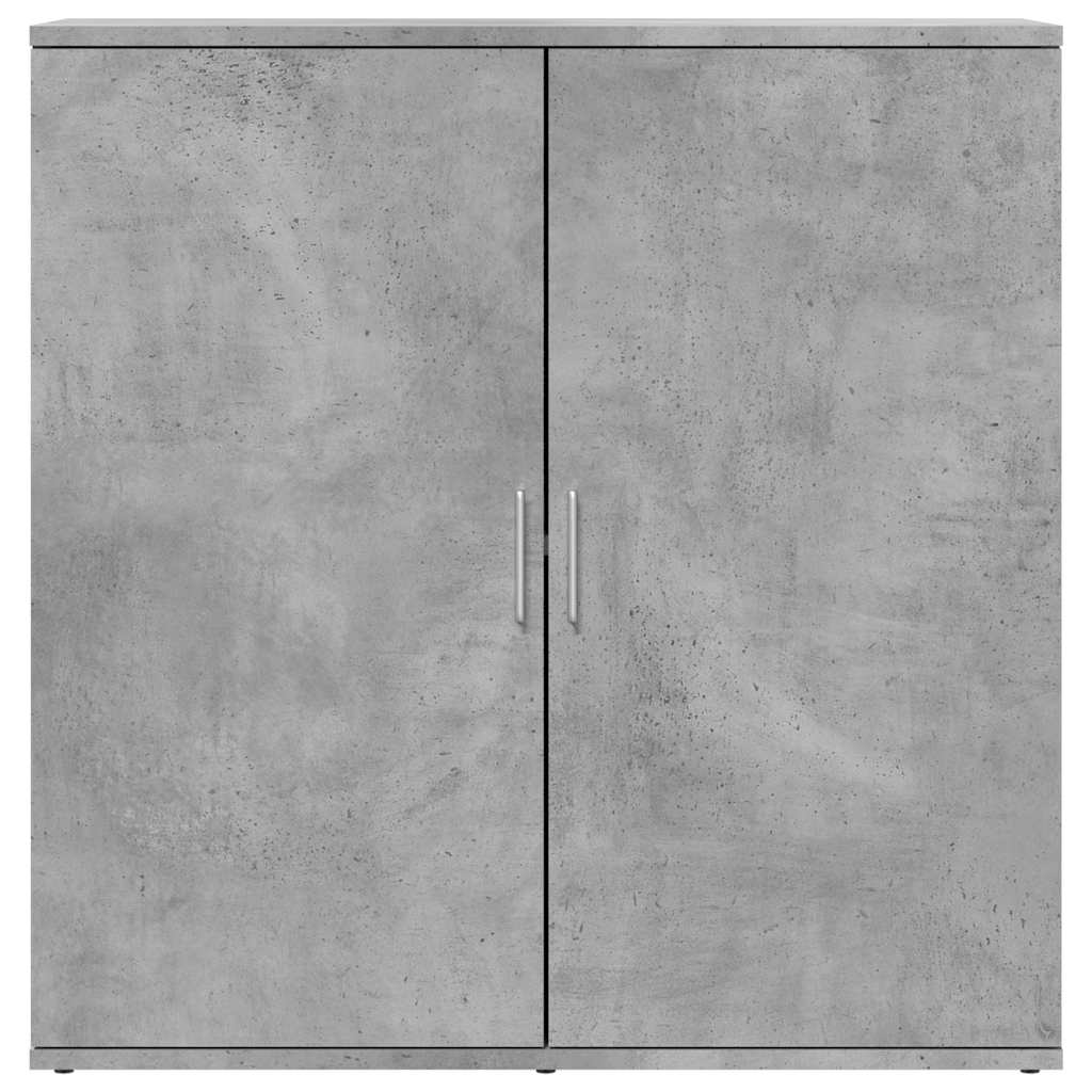 Sideboards 2 Stk. Betongrau 79x38x80 cm Holzwerkstoff