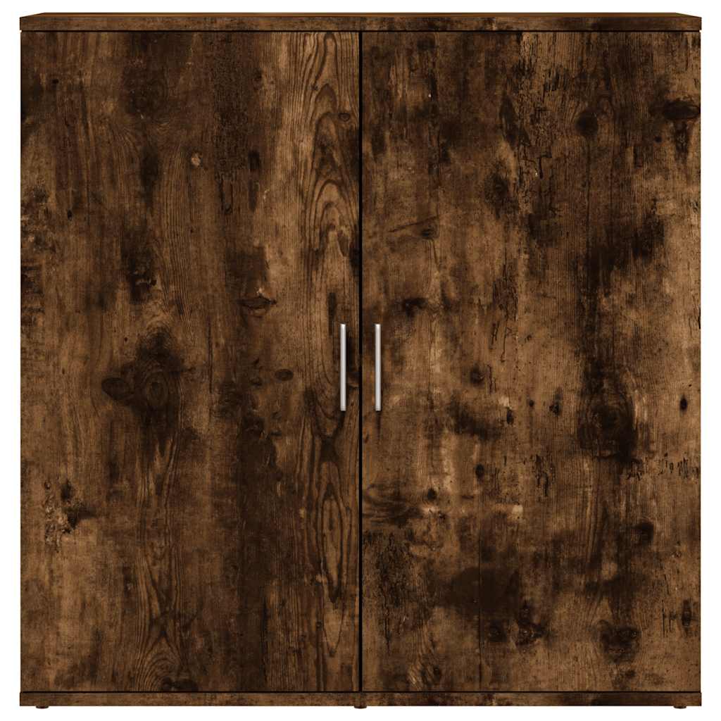 Sideboards 2 Stk. Räuchereiche 79x38x80 cm Holzwerkstoff
