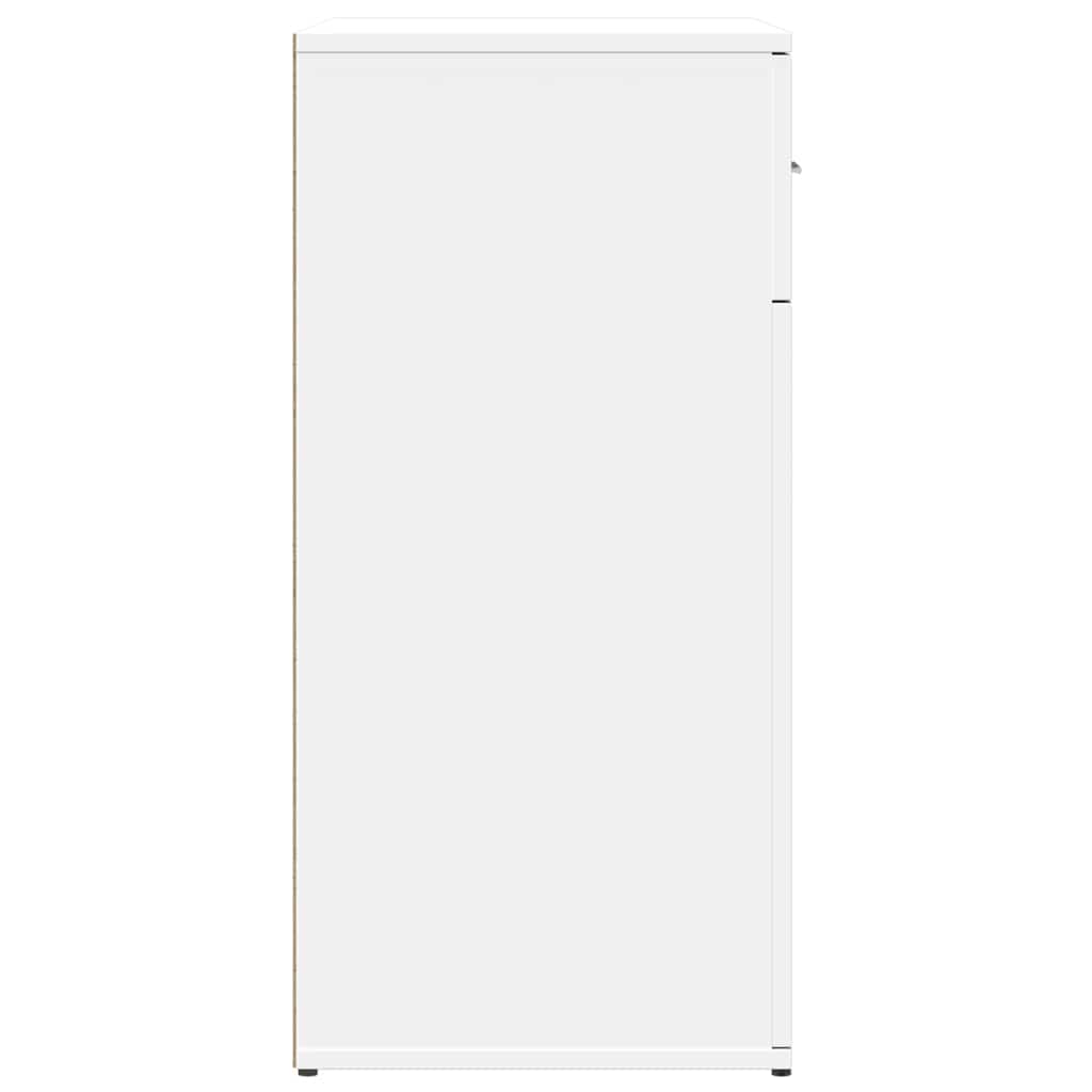 Sideboards 2 Stk. Weiß 79x38x80 cm Holzwerkstoff