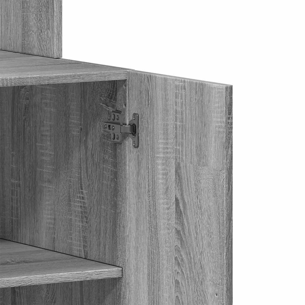 Küchenschrank Grau Sonoma 60x50x180 cm Holzwerkstoff