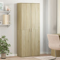 Highboard Sonoma-Eiche 70x35x180 cm Holzwerkstoff