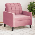 Sessel Rosa 60 cm Samt