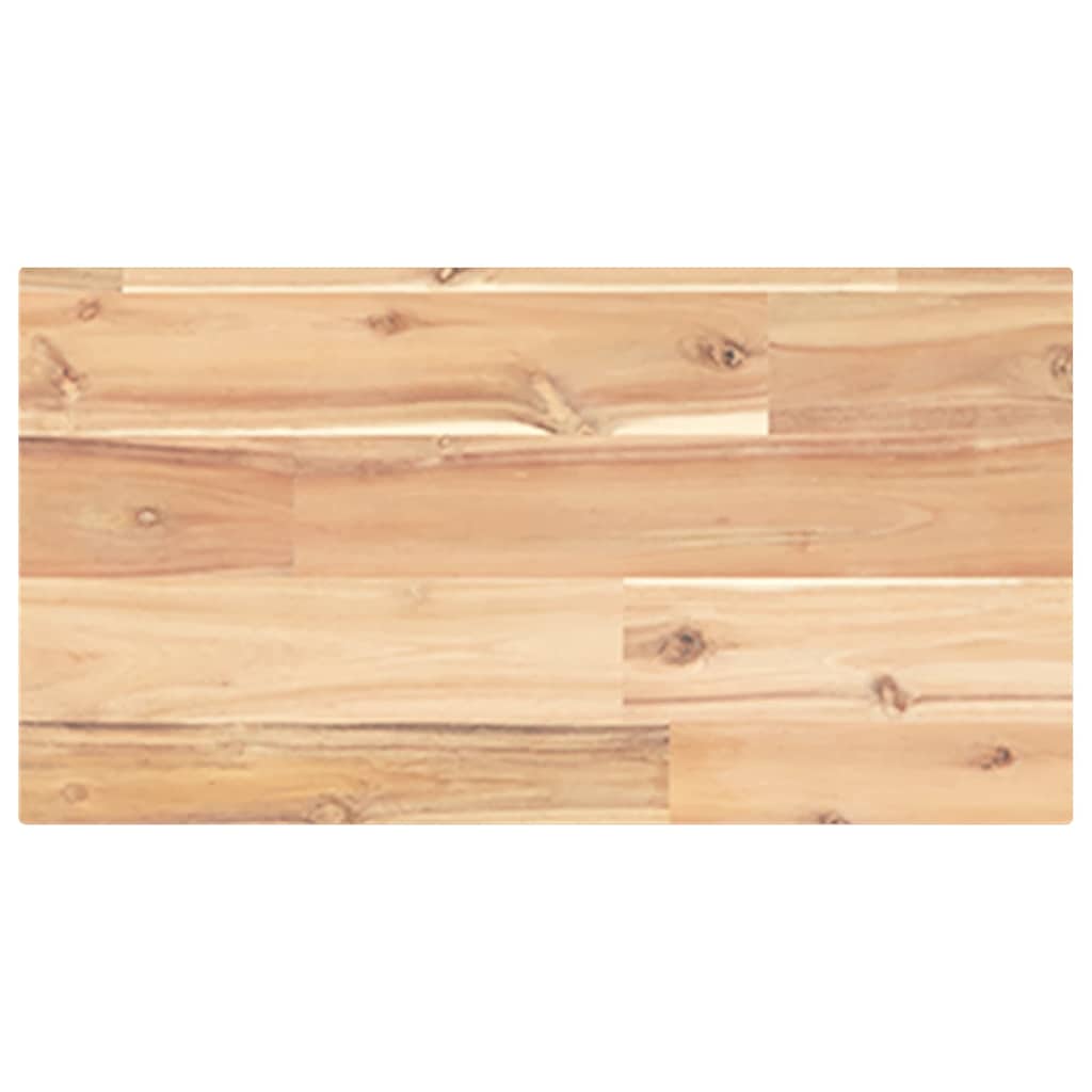 Schweberegale 4 Stk. 40x20x2 cm Massivholz Akazie Unbehandelt
