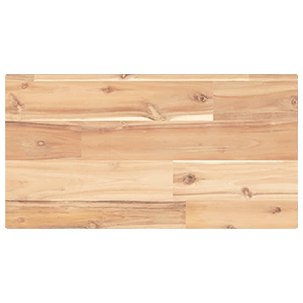 Schweberegale 3 Stk. 60x20x2 cm Massivholz Akazie Unbehandelt