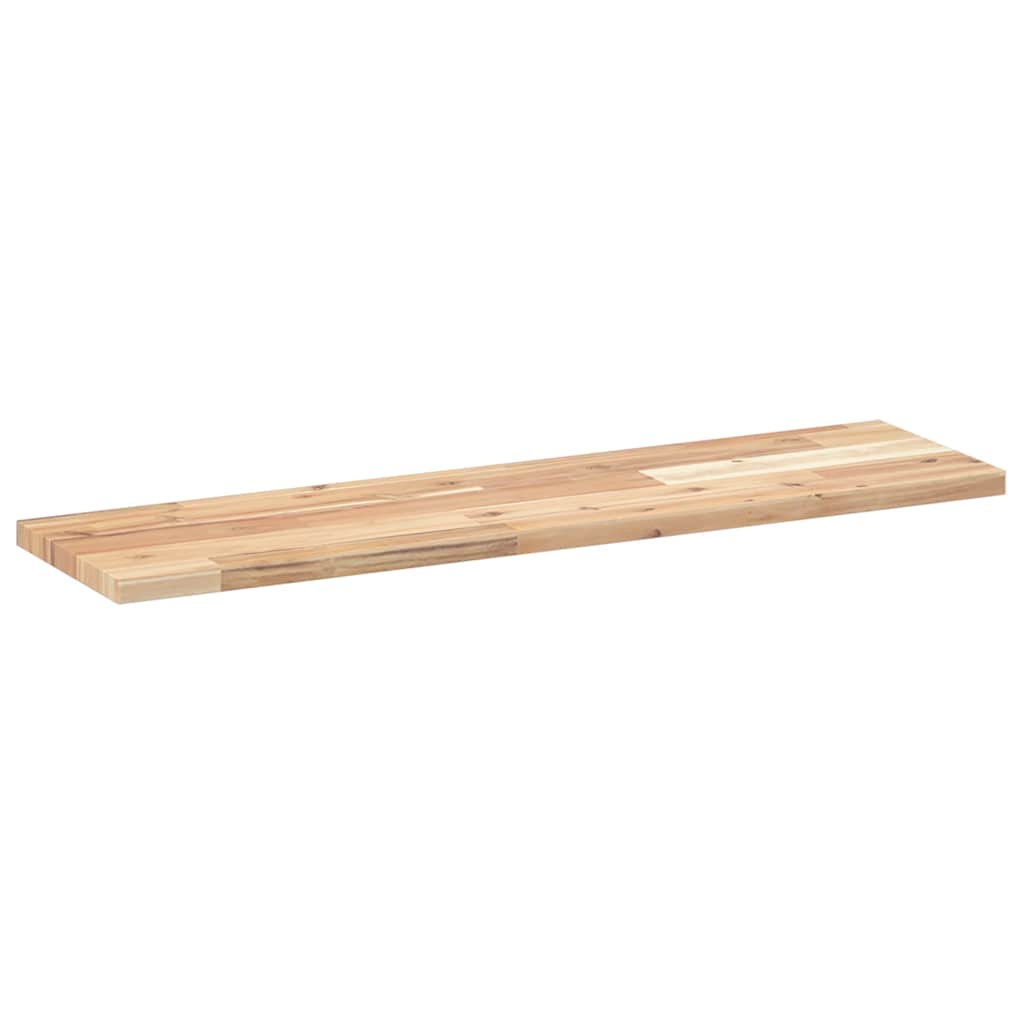 Schweberegale 3 Stk. 80x20x2 cm Massivholz Akazie Unbehandelt