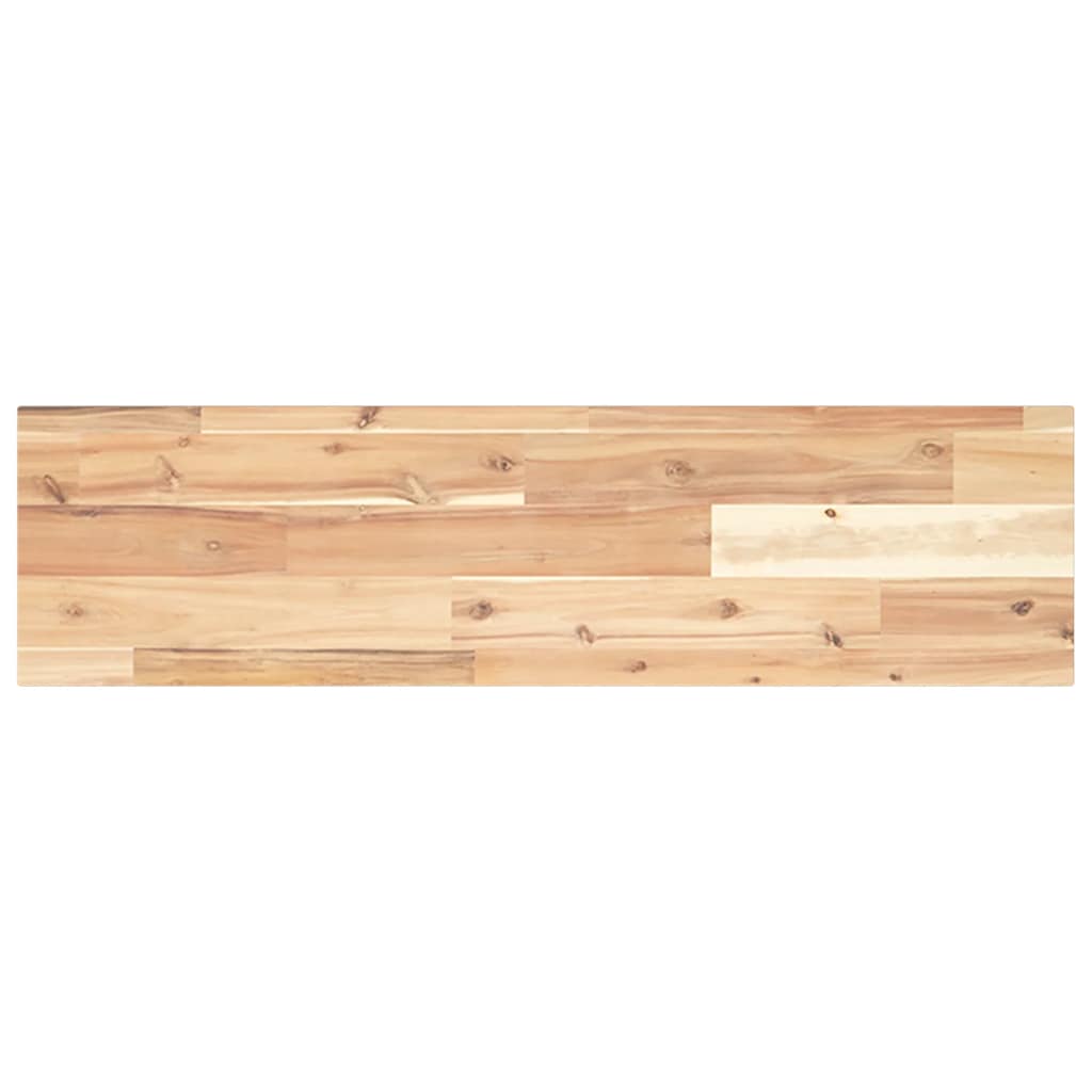Schweberegale 3 Stk. 80x20x2 cm Massivholz Akazie Unbehandelt