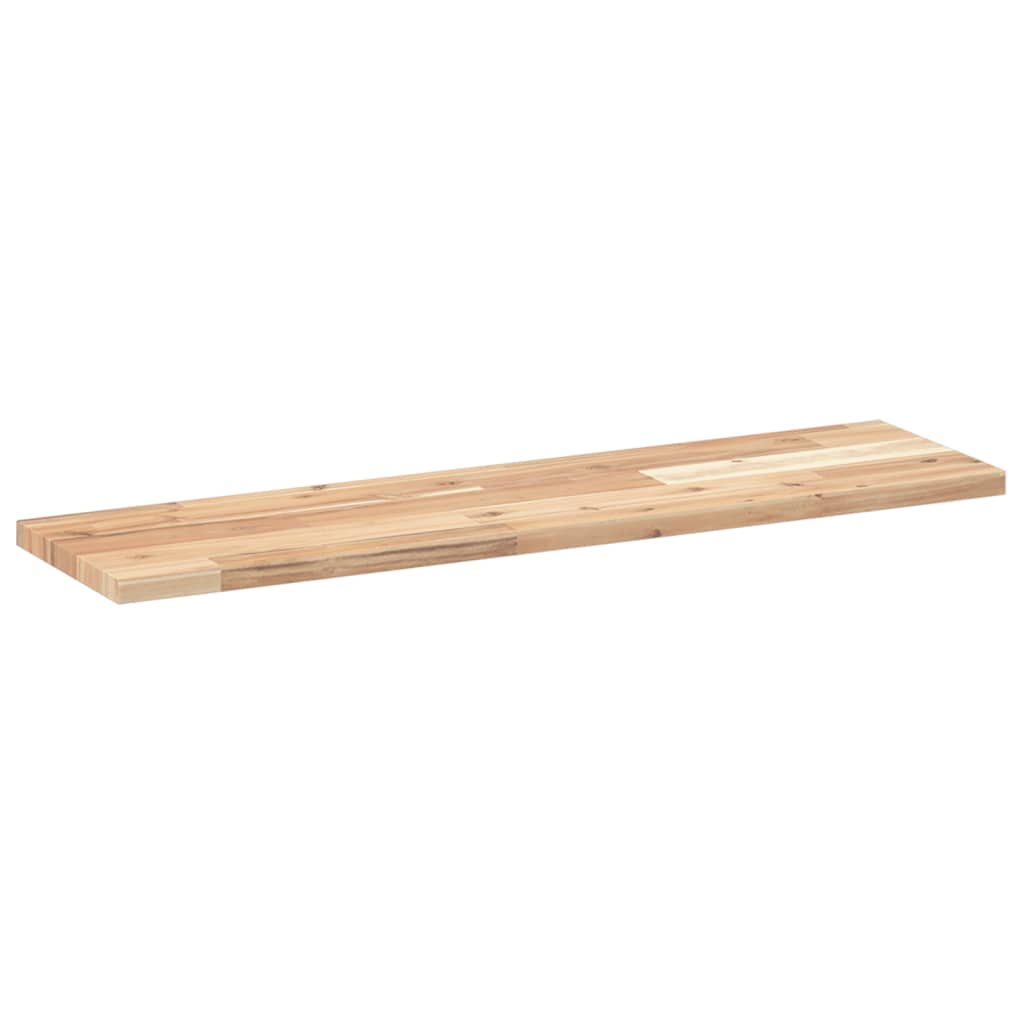 Schweberegale 3 Stk. 100x20x2 cm Massivholz Akazie Unbehandelt