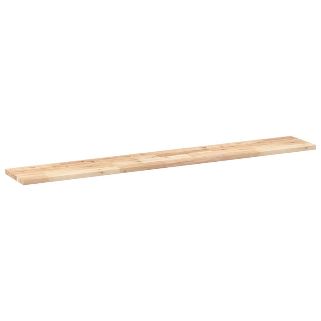 Schweberegale 4 Stk. 120x20x2 cm Massivholz Akazie Unbehandelt