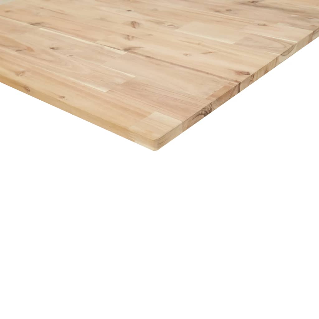 Schweberegal 140x20x2 cm Massivholz Akazie Unbehandelt