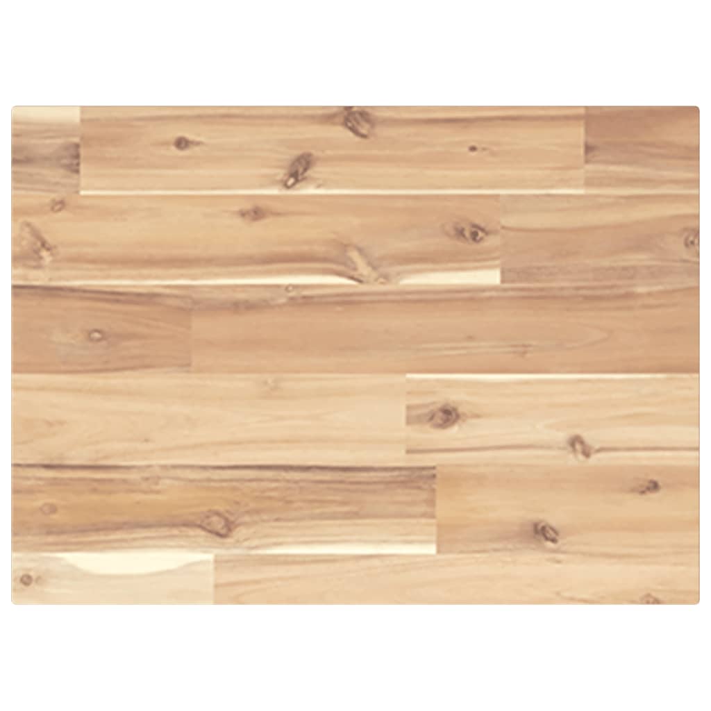 Schweberegal 40x30x2 cm Massivholz Akazie Unbehandelt