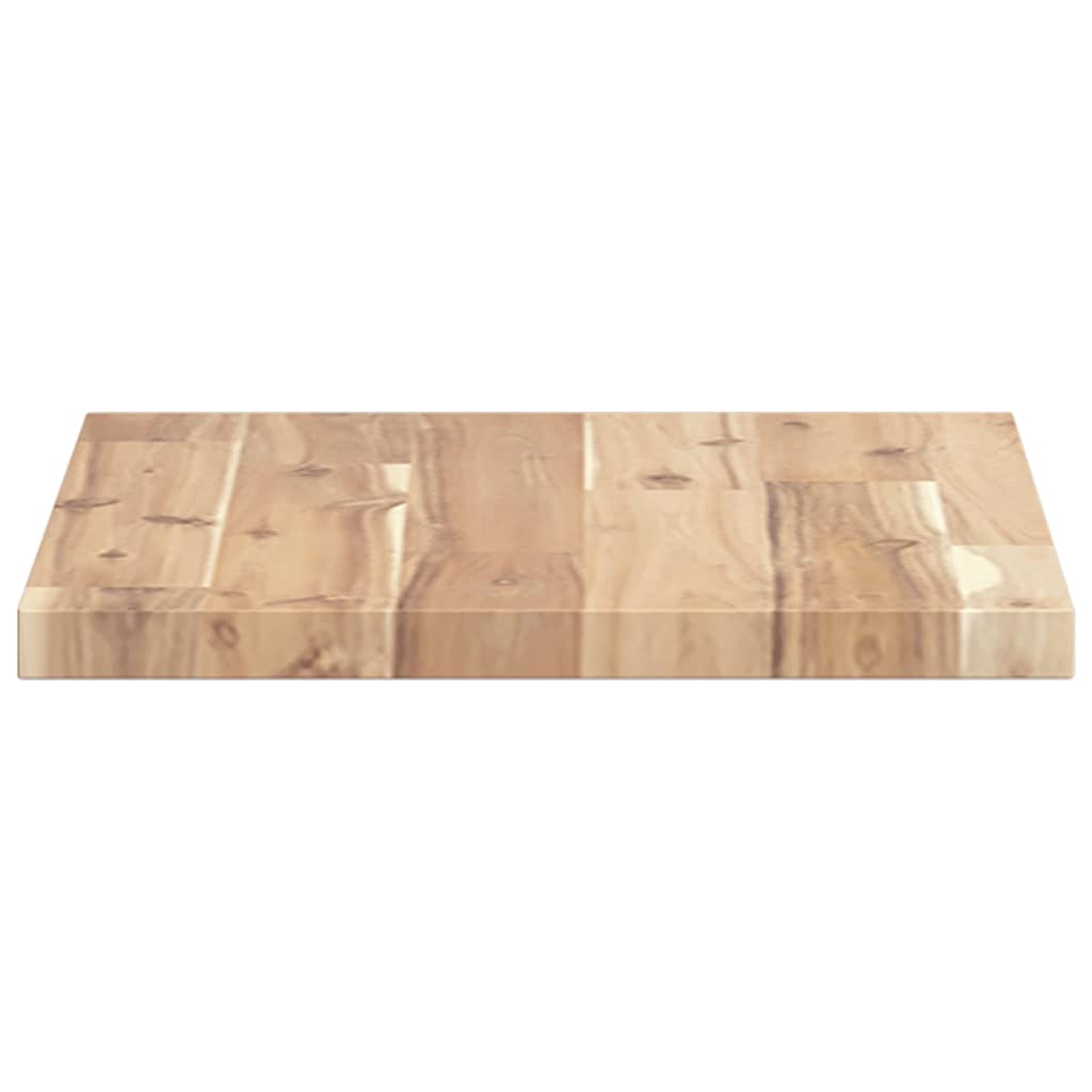 Schweberegale 4 Stk. 40x30x2 cm Massivholz Akazie Unbehandelt