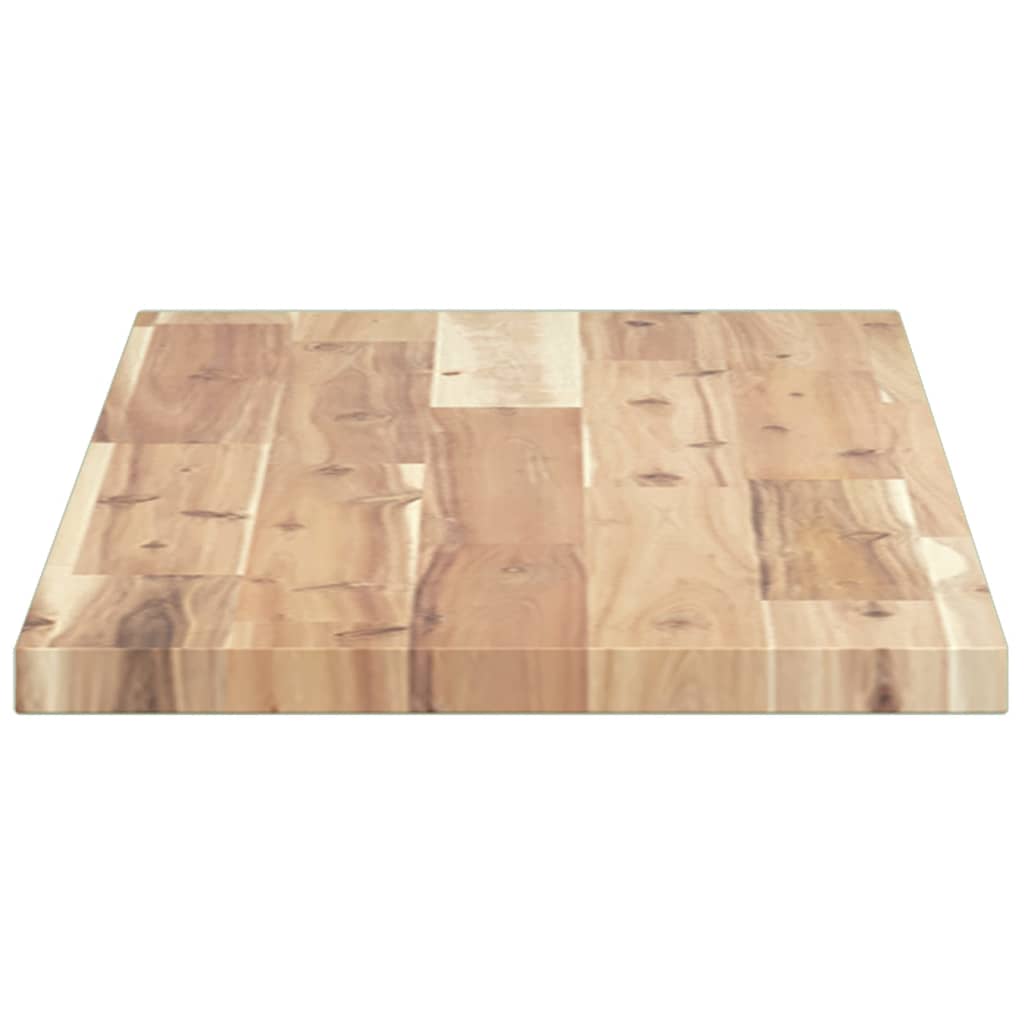 Schweberegale 2 Stk. 80x30x2 cm Massivholz Akazie Unbehandelt