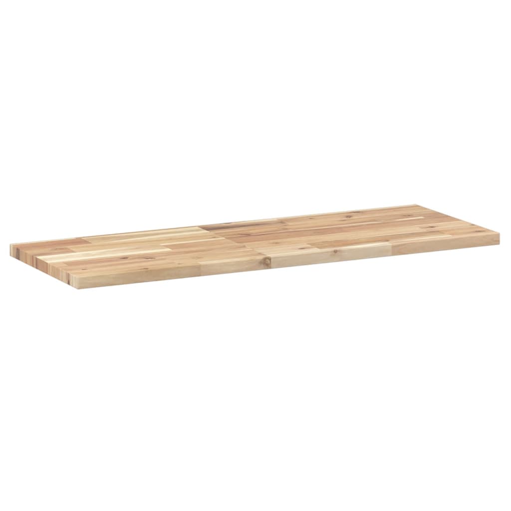 Schweberegale 2 Stk. 80x30x2 cm Massivholz Akazie Unbehandelt