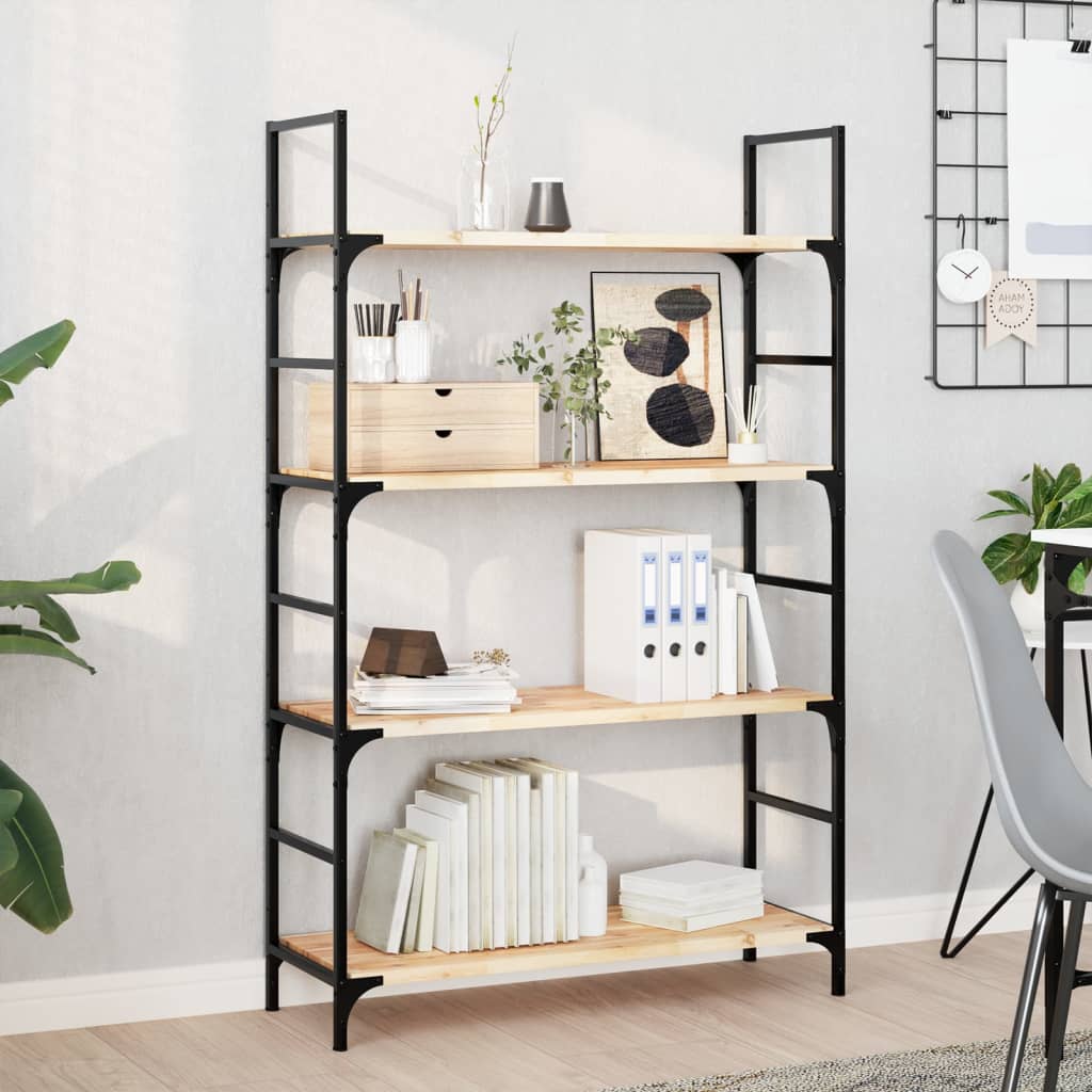 Schweberegale 2 Stk. 80x30x2 cm Massivholz Akazie Unbehandelt