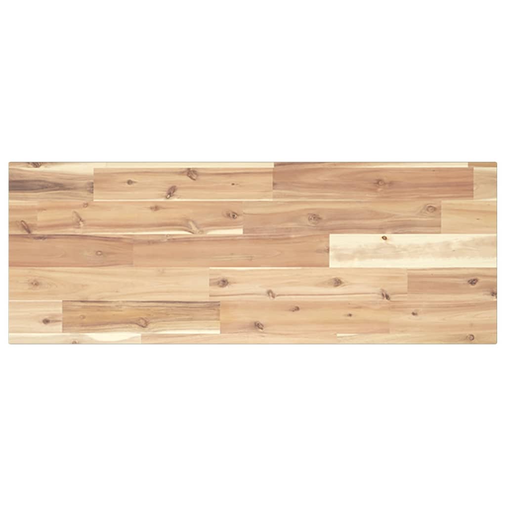 Schweberegale 4 Stk. 100x30x2 cm Massivholz Akazie Unbehandelt