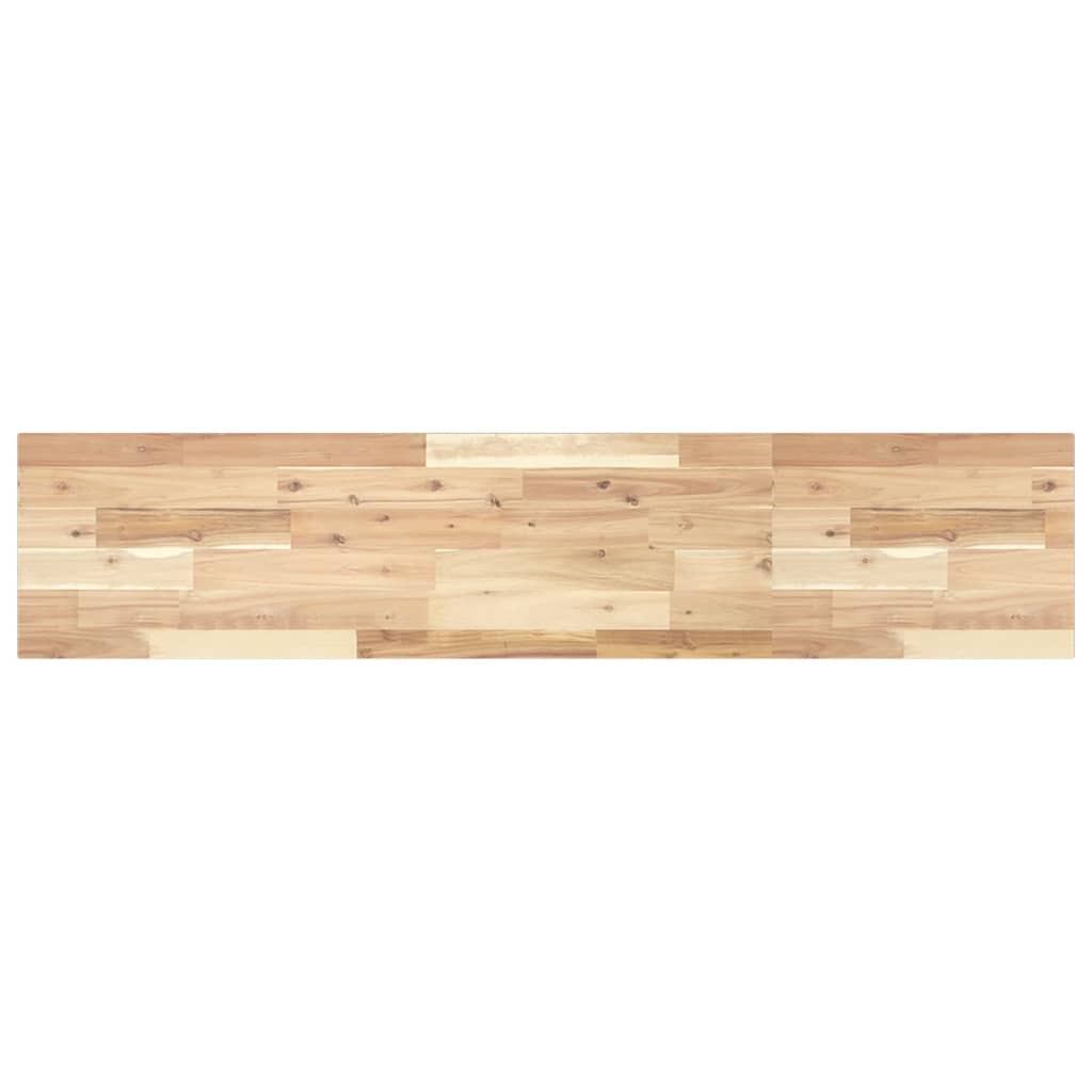 Schweberegale 3 Stk. 120x30x2 cm Massivholz Akazie Unbehandelt