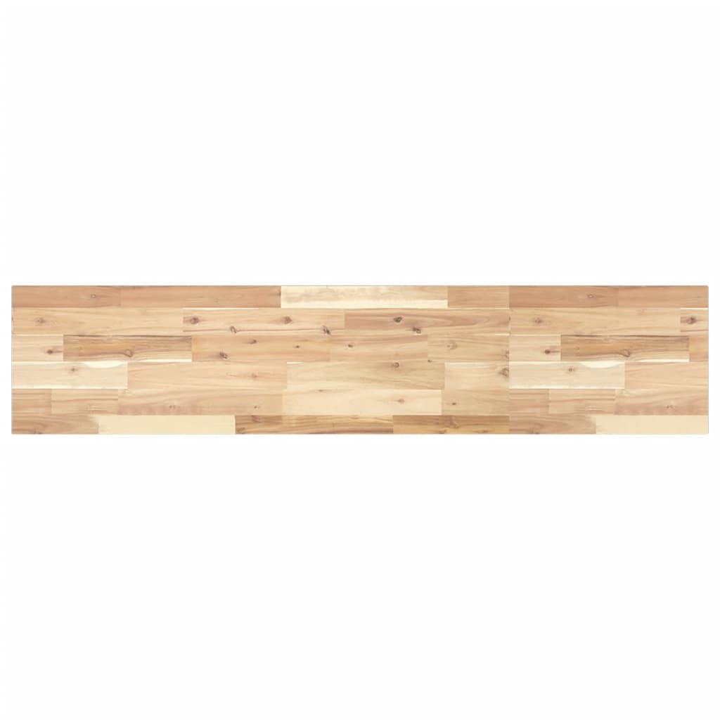 Schweberegale 3 Stk. 140x30x2 cm Massivholz Akazie Unbehandelt