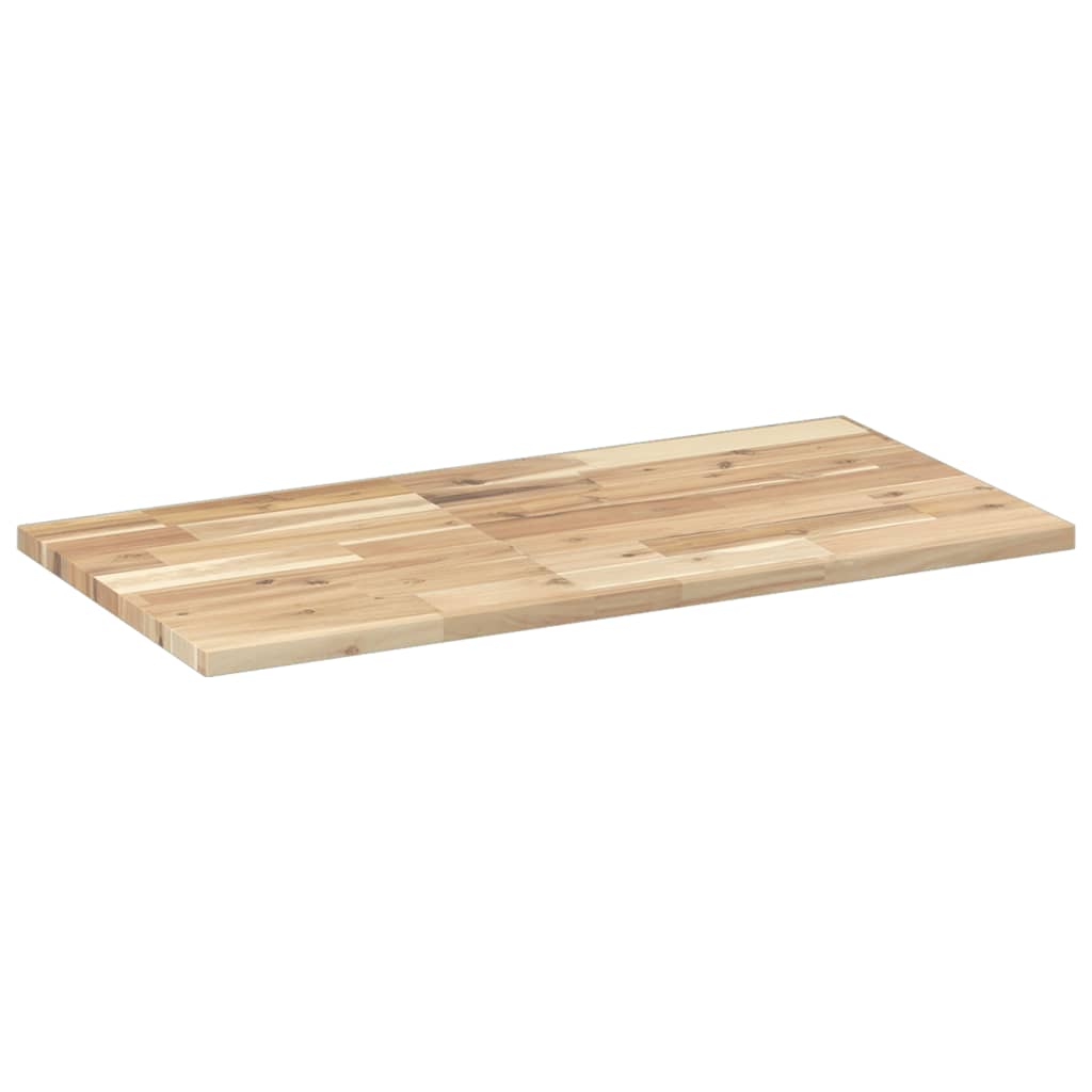Schweberegale 2 Stk. 100x40x2 cm Massivholz Akazie Unbehandelt