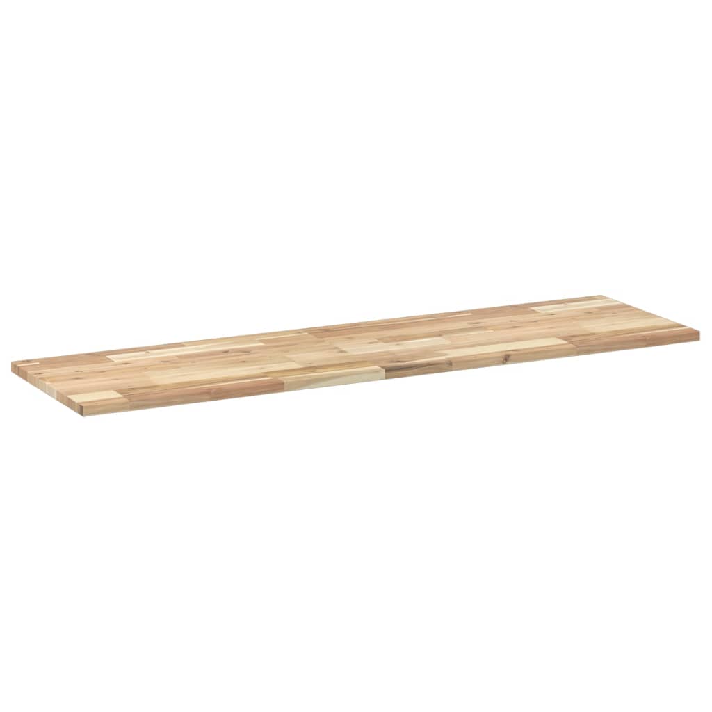 Schweberegale 4 Stk. 140x40x2 cm Massivholz Akazie Unbehandelt