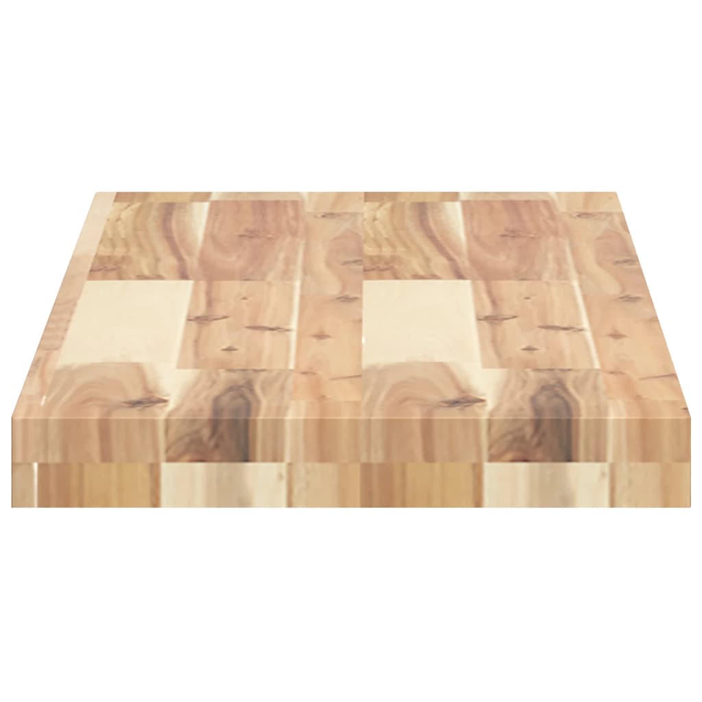 Schweberegale 4 Stk. 100x30x4 cm Massivholz Akazie Unbehandelt