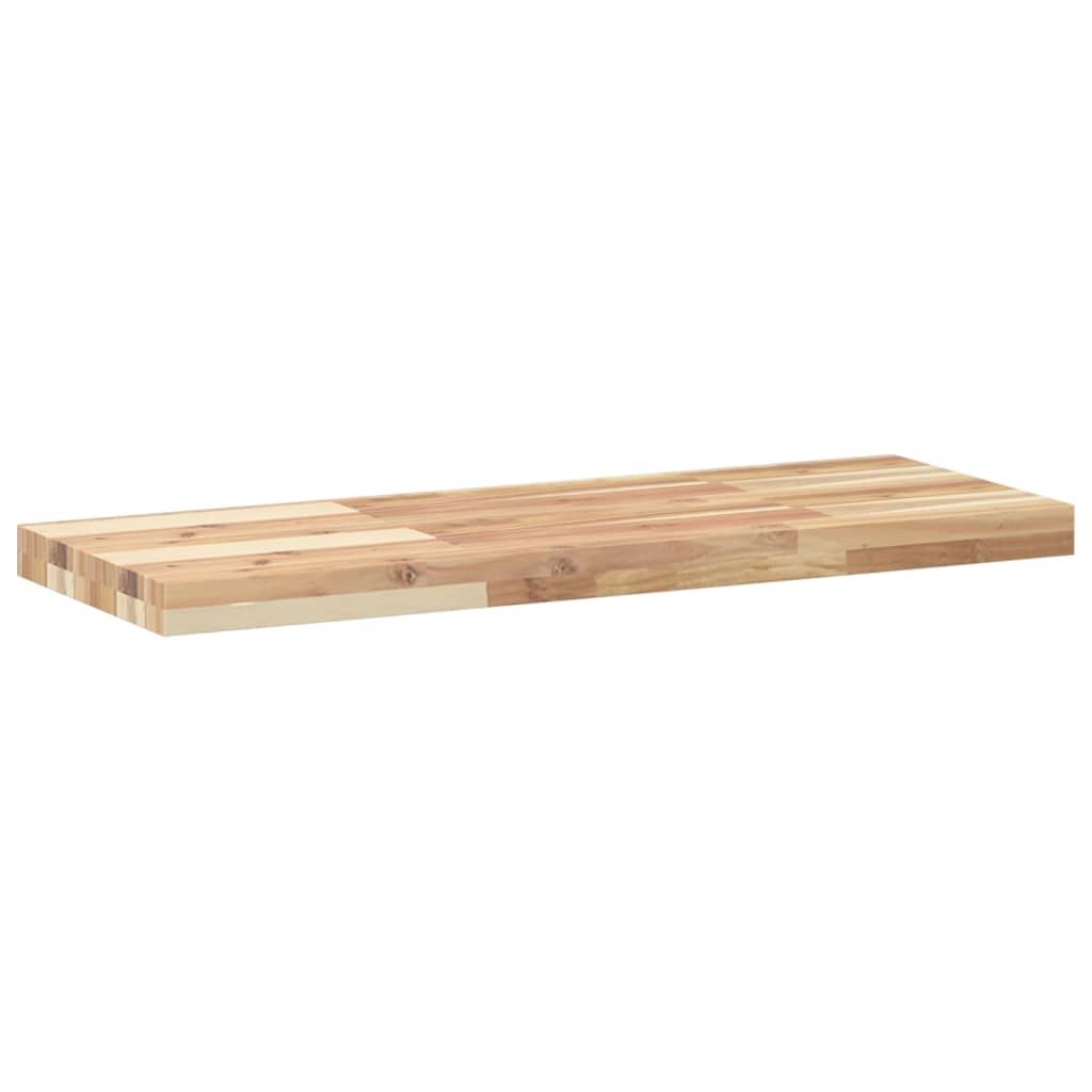Schweberegale 4 Stk. 100x30x4 cm Massivholz Akazie Unbehandelt