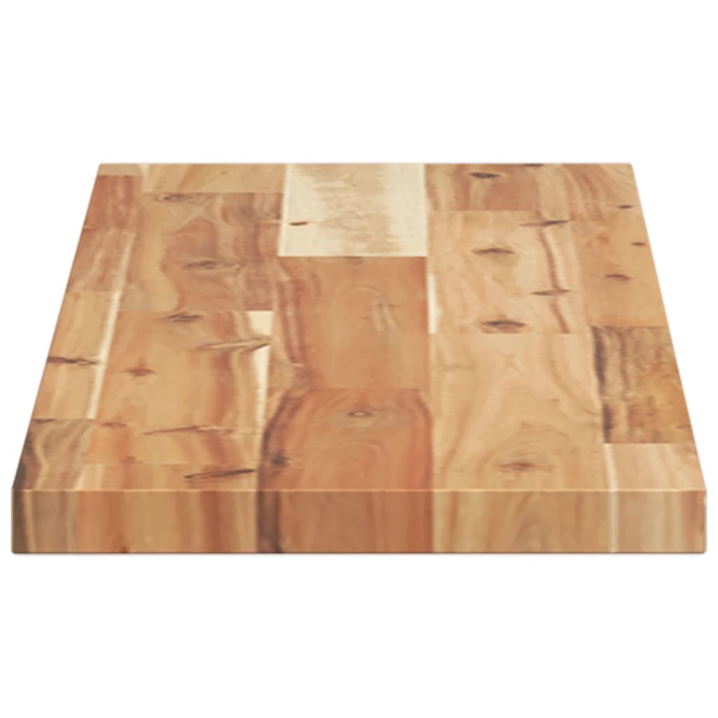 Schweberegale 4 Stk. 80x20x2 cm Massivholz Akazie Ölbehandelt