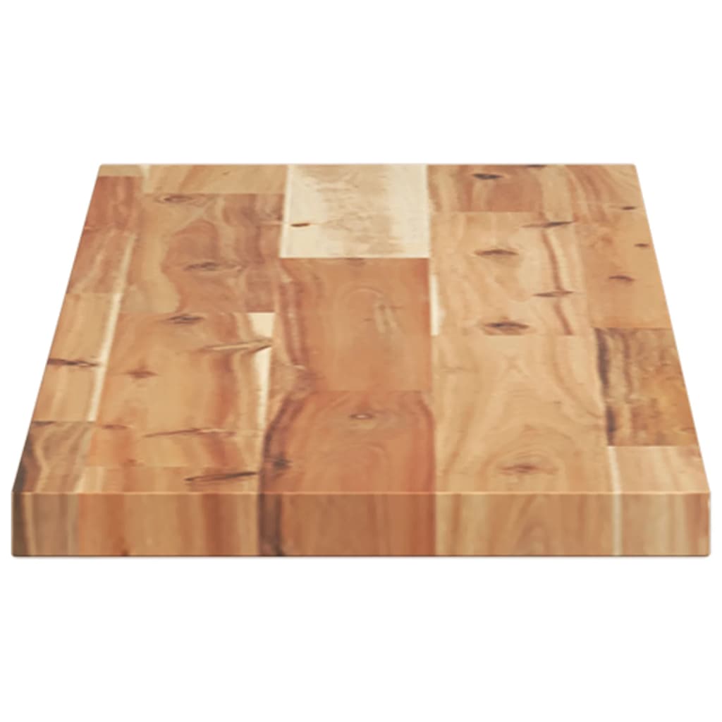 Schweberegale 4 Stk. 100x20x2 cm Massivholz Akazie Ölbehandelt