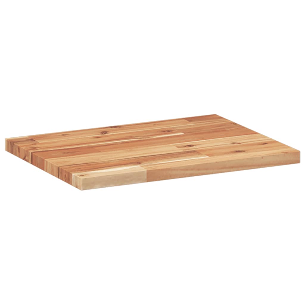 Schweberegale 4 Stk. 40x30x2 cm Massivholz Akazie Ölbehandelt