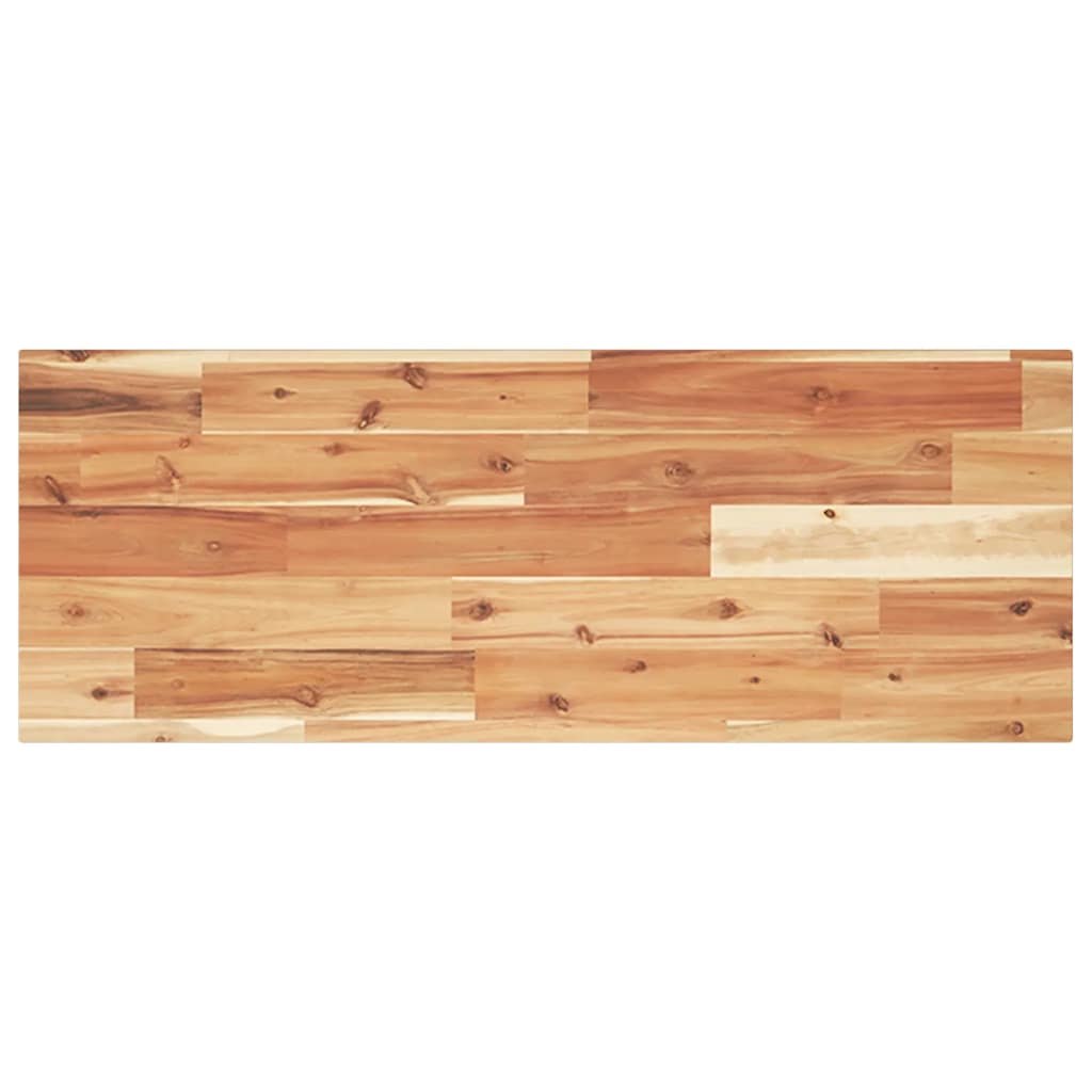 Schweberegal 80x30x2 cm Massivholz Akazie Ölbehandelt