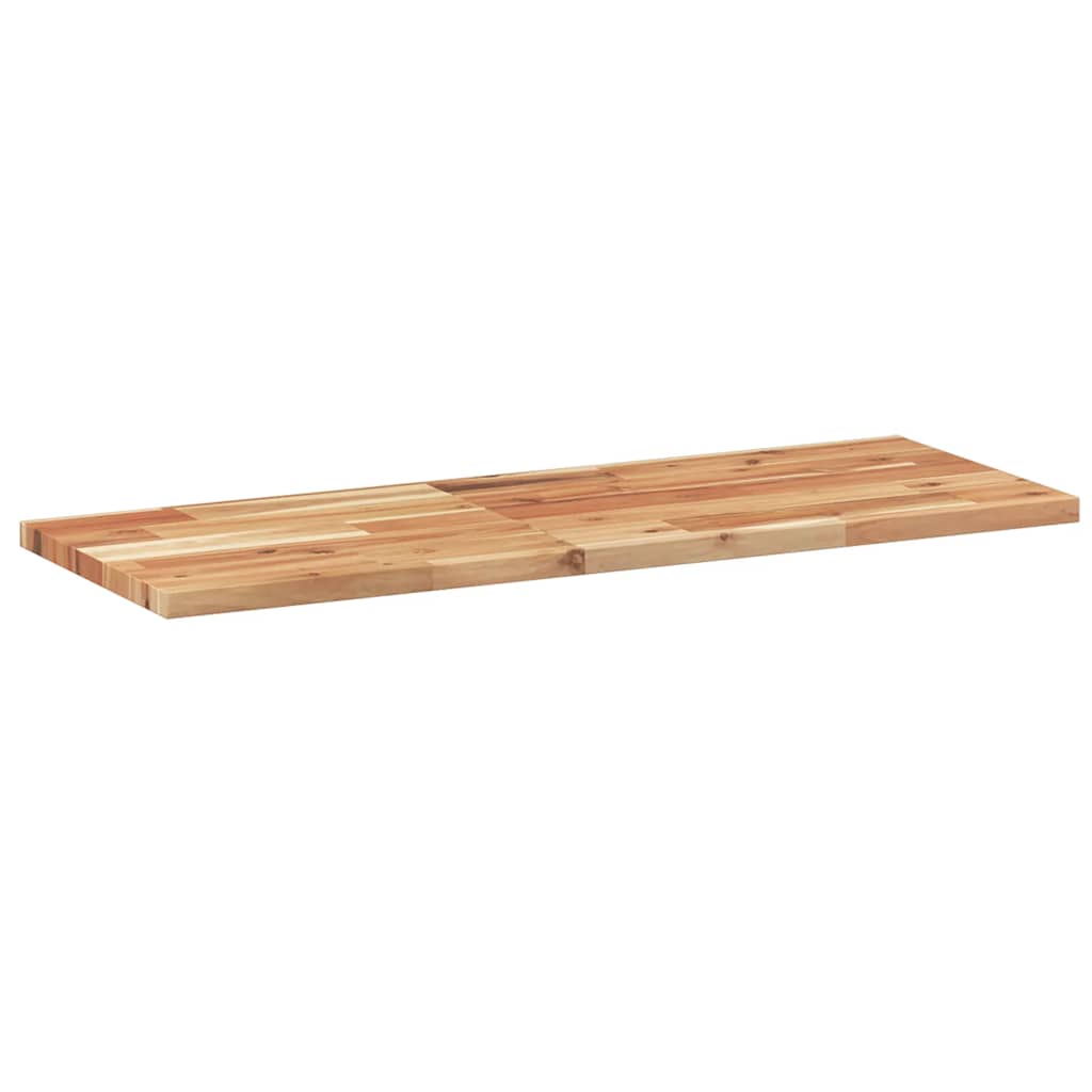 Schweberegal 80x30x2 cm Massivholz Akazie Ölbehandelt