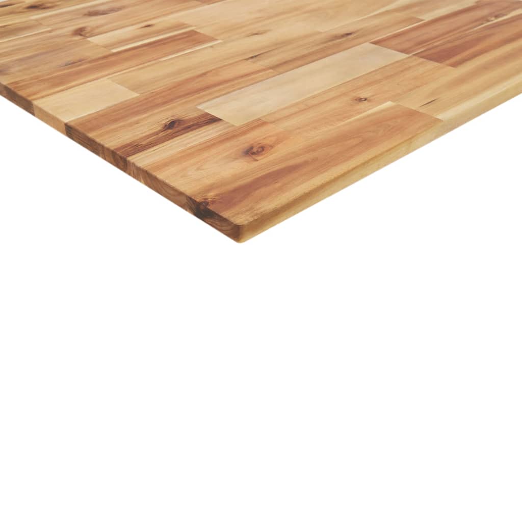 Schweberegal 60x40x2 cm Massivholz Akazie Ölbehandelt