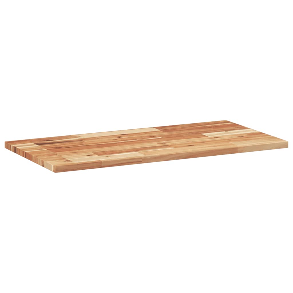 Schweberegale 2 Stk. 80x40x2 cm Massivholz Akazie Ölbehandelt