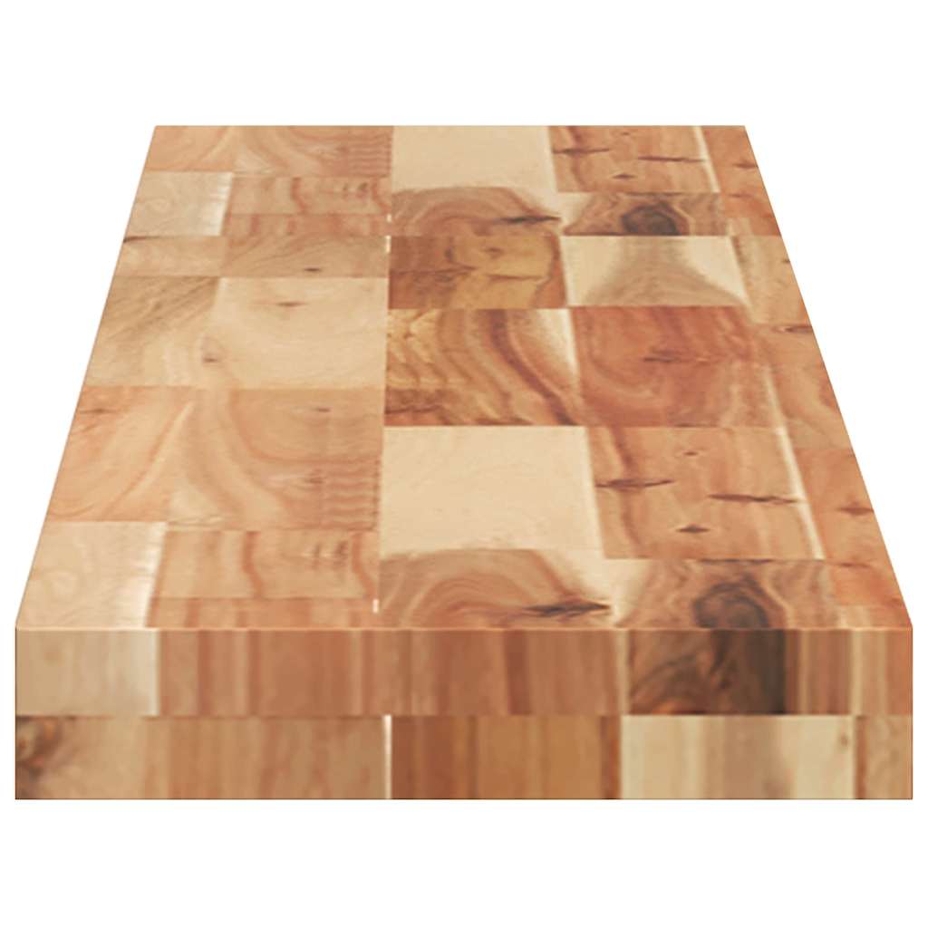 Schweberegale 4 Stk. 160x20x4 cm Massivholz Akazie Ölbehandelt
