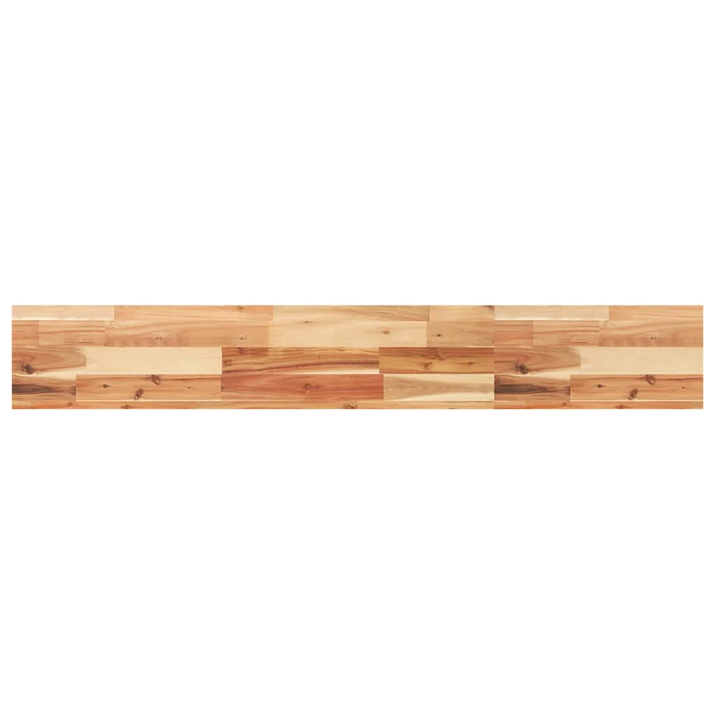 Schweberegale 4 Stk. 160x20x4 cm Massivholz Akazie Ölbehandelt
