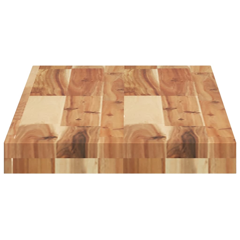 Schweberegale 3 Stk. 80x30x4 cm Massivholz Akazie Ölbehandelt
