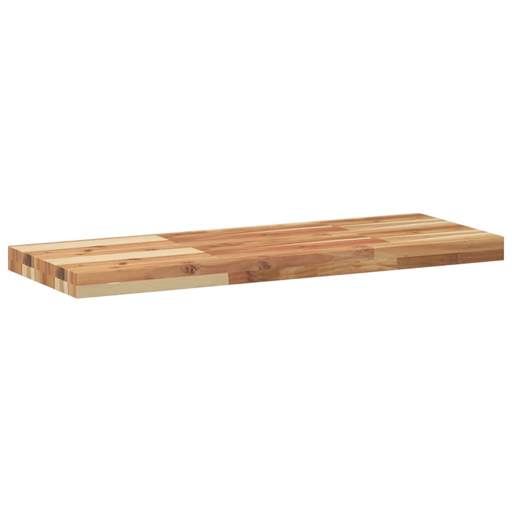 Schweberegale 4 Stk. 80x30x4 cm Massivholz Akazie Ölbehandelt