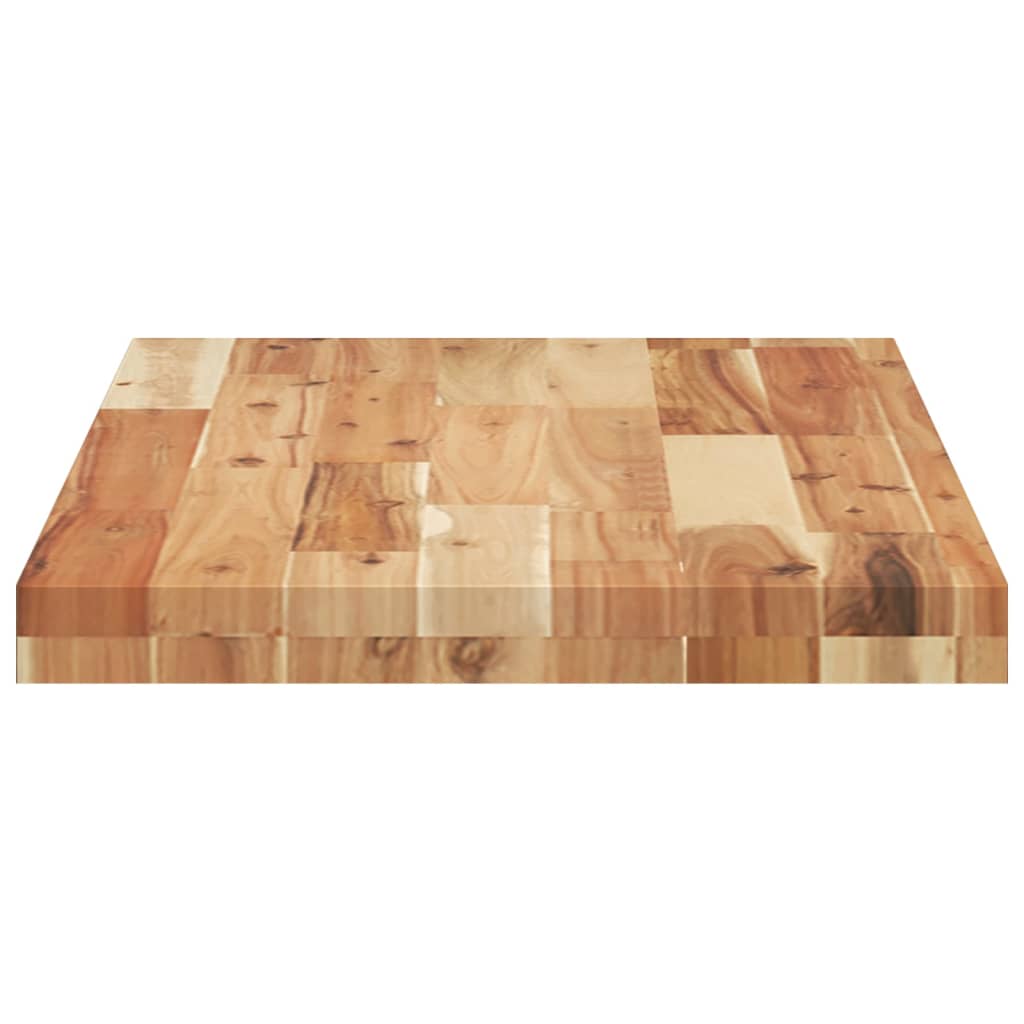 Schweberegale 3 Stk. 80x40x4 cm Massivholz Akazie Ölbehandelt