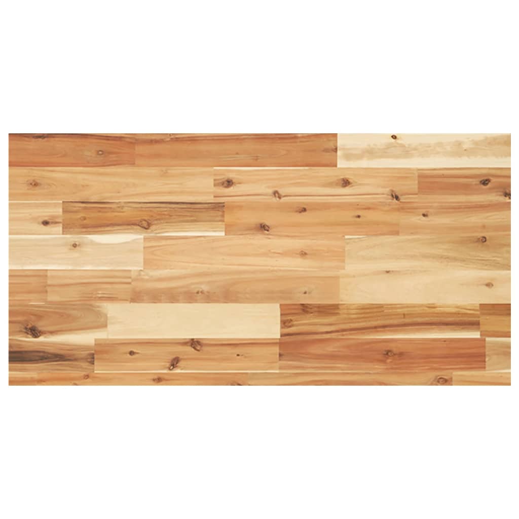 Schweberegale 4 Stk. 100x40x4 cm Massivholz Akazie Ölbehandelt