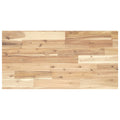 Waschtischplatte Unbehandelt 100x40x2 cm Massivholz Akazie