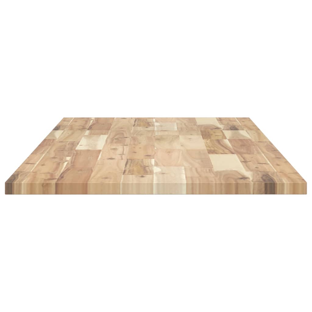 Waschtischplatte Unbehandelt 120x50x2 cm Massivholz Akazie