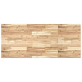 Waschtischplatte Unbehandelt 140x60x2 cm Massivholz Akazie
