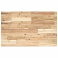 Waschtischplatte Unbehandelt 80x50x4 cm Massivholz Akazie