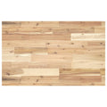 Waschtischplatte Unbehandelt 160x50x4 cm Massivholz Akazie